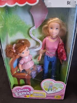 Fischer Price Loving Family "BABYSITTER & LITTLE SISTER" NEW Sealed 2002 READ! - Thumbnail 2