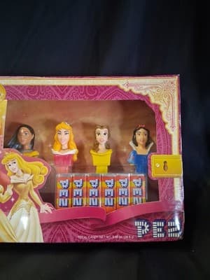 NEW Sealed PEZ Disney Princess Enchanted Tales Collector's Set Of 8 , See Photos - Thumbnail 2