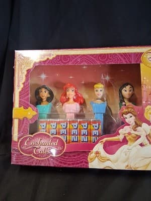 NEW Sealed PEZ Disney Princess Enchanted Tales Collector's Set Of 8 , See Photos - Thumbnail 4