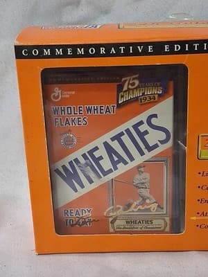 Wheaties 75 Years of Champions Lou Gehrig Limited Edition 24k Gold Collectible - Thumbnail 2