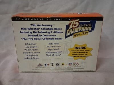 Wheaties 75 Years of Champions Lou Gehrig Limited Edition 24k Gold Collectible - Thumbnail 5
