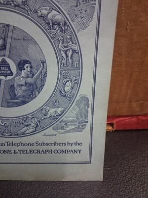 Vintage Telephone Almanac 1938, American Telephone & Telegraph Co, Seasons, Info - Thumbnail 5