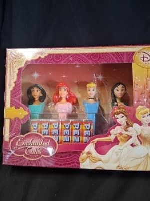 NEW Sealed PEZ Disney Princess Enchanted Tales Collector's Set Of 8 , See Photos - Thumbnail 3