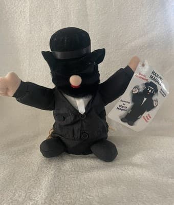 Harvey Magila Jewish Plays Hava Nagila Animated Rabbi Figure Untested