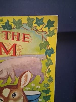AROUND The FARM, Picture Book, 1946, #3403 - Thumbnail 3