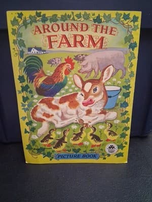 AROUND The FARM, Picture Book, 1946, #3403 - Thumbnail 10