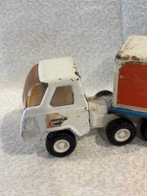 VINTAGE 1970'S BUDDY L PEPSI TRACTOR TRAILER TRUCK - Thumbnail 3