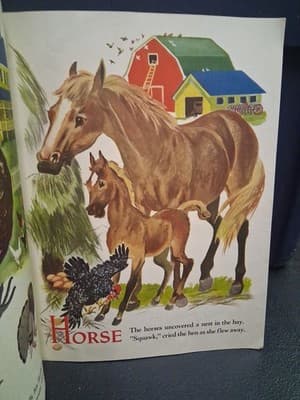 AROUND The FARM, Picture Book, 1946, #3403 - Thumbnail 6