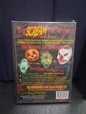 Big Scream TV Volume 1 &2 Funny Bones Halloween DVD Monster Party Illusions Set - Thumbnail 4