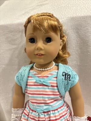 2015 American Girl Doll MARYELLEN with BOOK and 1st Edition MEET ACCESSORIES - Thumbnail 2