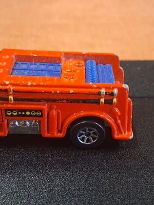 1976 Hot Wheels Fire Truck Engine Emergency Squad Red 1:64 DIECAST Toy Car - Thumbnail 7