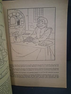 Lot Of 2 Vintage French Children’s Books From The 1940’s Published In Montreal - Thumbnail 5