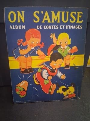 Lot Of 2 Vintage French Children’s Books From The 1940’s Published In Montreal - Thumbnail 7