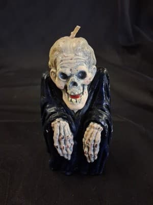 Vintage Spooky Ghoul Candle Unused