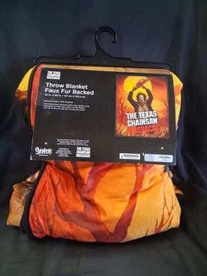 Officially Licensed The Texas Chainsaw Massacre 50x60 Spencer's Throw Blanket - Thumbnail 6