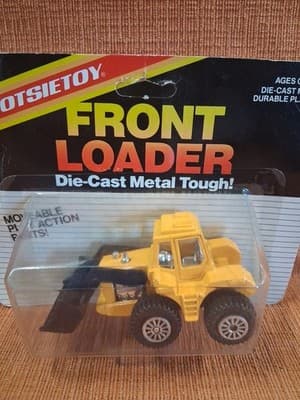 1990 TOOTSIETOY FRONT LOADER DIE-CAST METAL toy BRAND NEW - Thumbnail 2
