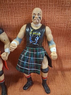 WWE HEADBANGERS Mosh & Thrasher WWF Jakks Pacific Tag Team Figures/ W Skirt - Thumbnail 3