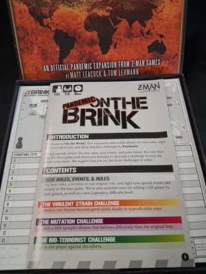 Z-Man Pandemic Board Game: On the Brink 1st Edition Expansion Pack - Thumbnail 3