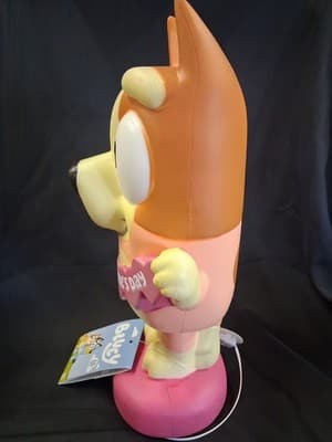 BLUEY BINGO Happy Valentine’s Day BLOW MOLD BATTERY LIGHT UP Figure #1 - Thumbnail 4