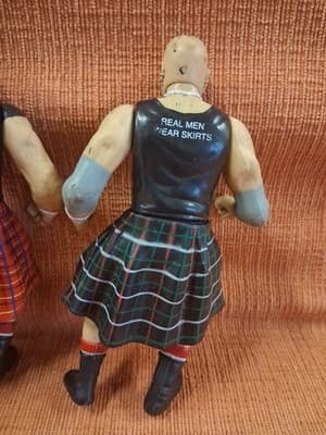 WWE HEADBANGERS Mosh & Thrasher WWF Jakks Pacific Tag Team Figures/ W Skirt - Thumbnail 7