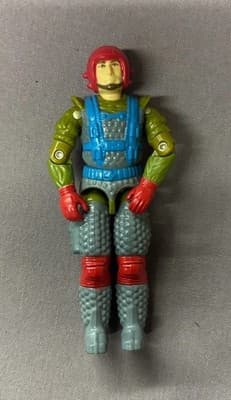 GI Joe Fast Draw V1 Canon Soldier Action Figure Hasbro Vintage 1987