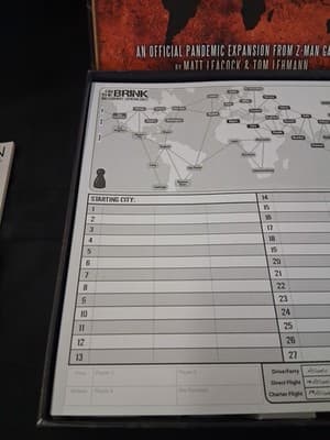 Z-Man Pandemic Board Game: On the Brink 1st Edition Expansion Pack - Thumbnail 6