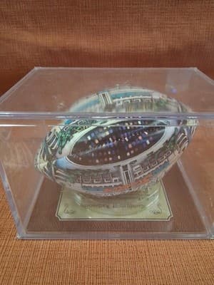 Unforgettaball Limited Edition Stadium Mini Football With Case Pro Player COA - Thumbnail 5