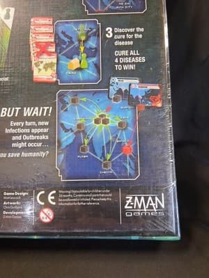 Pandemic Board Game Award Winning by Z-Man Games - Thumbnail 3