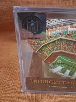 Unforgettaball Limited Edition Stadium Mini Football With Case Pro Player COA - Thumbnail 2