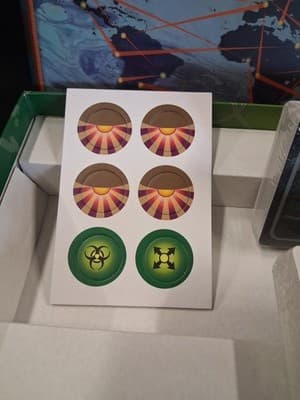Pandemic (1st Edition) Board Game by Z-Man Games Open Box Sealed Contents - Thumbnail 8