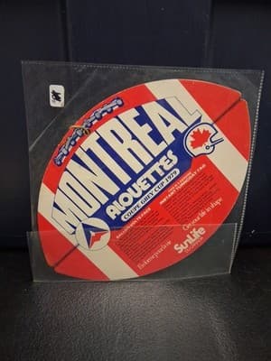 1982 CFL Football Grey Cup Toronto vs Edmonton TURNCOAT TAG Dangler Canada - Thumbnail 4