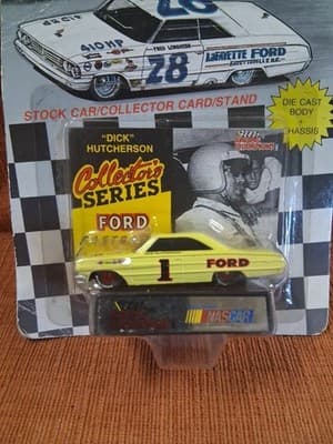 1998 Racing Champions NASCAR Legends Issue #49 Dick Hutcherson Diecast Ford #1 - Thumbnail 2