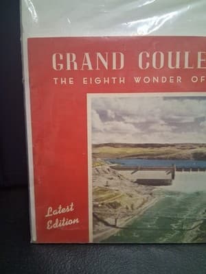 Grand Coulee Dam: The Eighth Wonder of the World: State of Washington Vintage - Thumbnail 2
