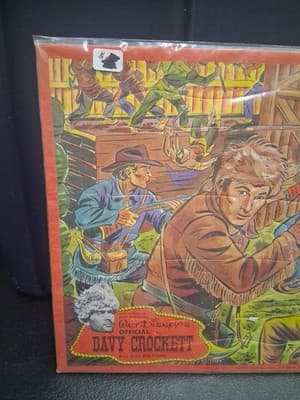 Vtg 1950's Davy Crockett Jigsaw Puzzle Walt Disney Prod. No. 2582 Jaymar Spec Co - Thumbnail 2