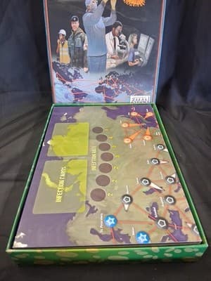 Pandemic (1st Edition) Board Game by Z-Man Games Open Box Sealed Contents - Thumbnail 3