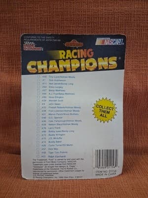 1998 Racing Champions NASCAR Legends Issue #49 Dick Hutcherson Diecast Ford #1 - Thumbnail 3