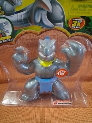 NEW Heroes of Goo Jit Zu Dino Power Action Figure Verapz The Velociraptor Rare - Thumbnail 2
