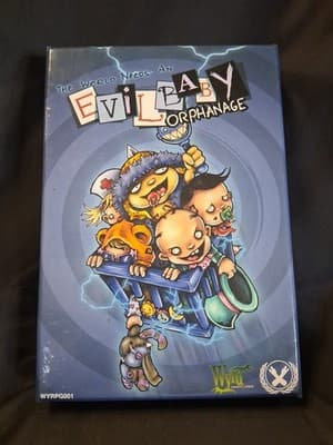 Evil Baby Orphanage Card Game (Wyrd Miniatures) Lot With Fate Deck & Crayon Deck - Thumbnail 2
