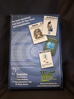 Evil Baby Orphanage Card Game (Wyrd Miniatures) Lot With Fate Deck & Crayon Deck - Thumbnail 5