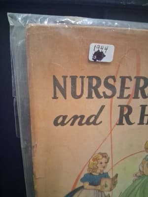 NURSERY SONGS and RHYMES By Catherine Allison Christie Hardcover 1944 1st Ed - Thumbnail 6