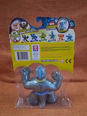 NEW Heroes of Goo Jit Zu Dino Power Action Figure Verapz The Velociraptor Rare - Thumbnail 3