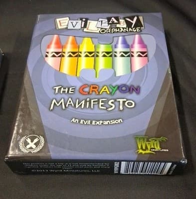 Evil Baby Orphanage Card Game (Wyrd Miniatures) Lot With Fate Deck & Crayon Deck - Thumbnail 7