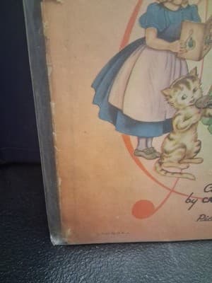 NURSERY SONGS and RHYMES By Catherine Allison Christie Hardcover 1944 1st Ed - Thumbnail 5