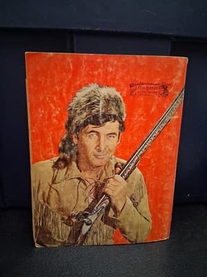 1964 The Fess Parker Daniel Boone Color Book #9596 NBC TV Show - USED - Thumbnail 4