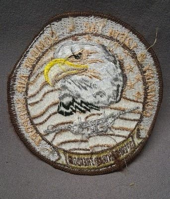 Operation Iraqi Freedom D 126th TAC Military Sew On Patch Rare 4” Logo Free Ship - Thumbnail 2