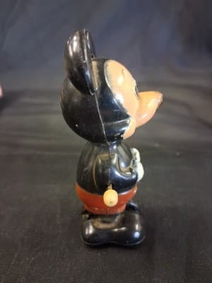 Disney Mickey Mouse Vintage Wind-Up Toy Figure - Tomy - Thumbnail 3