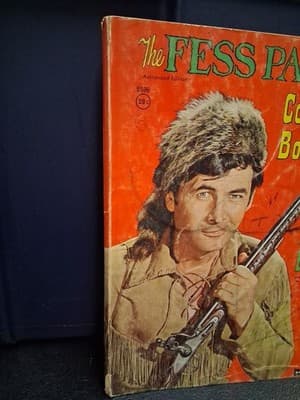 1964 The Fess Parker Daniel Boone Color Book #9596 NBC TV Show - USED - Thumbnail 2