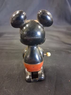 Disney Mickey Mouse Vintage Wind-Up Toy Figure - Tomy - Thumbnail 4