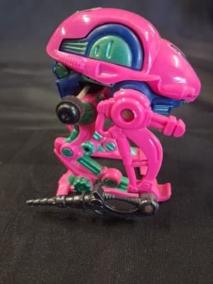 Vintage 1994 Wind Up Toy Power Workbot Robot Worker by New-Ray Novelty - Thumbnail 3