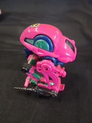 Vintage 1994 Wind Up Toy Power Workbot Robot Worker by New-Ray Novelty - Thumbnail 2